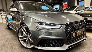 Audi RS6 har en V8-motor på 560 hästkrafter. 