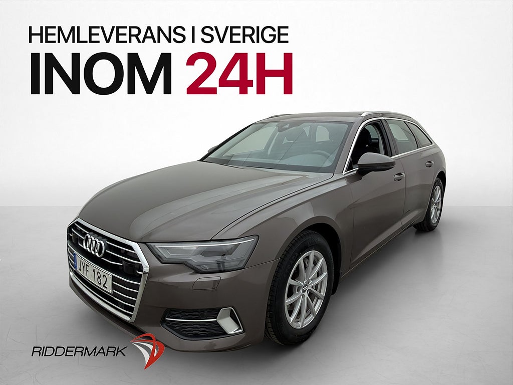 Audi A6 Avant 40 TDI 204hk Proline Värmare Drag Navi Ad-fart