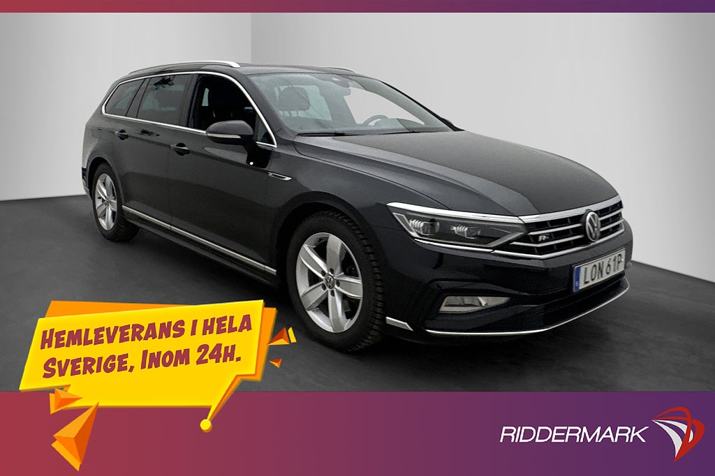 Volkswagen Passat 2.0 TDI R-Line Cockpit Värmare Pano Skinn