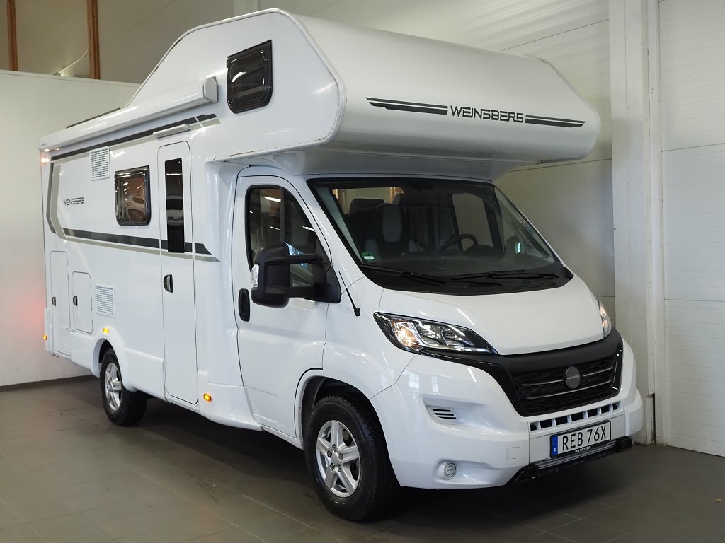 Weinsberg CaraHome 600 DKG AUT I 3500kg I Solcell I 6st Bältade Platser