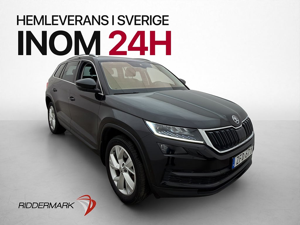 Skoda Kodiaq 180hk 4x4 Business Värmare Pano Canton Drag 360