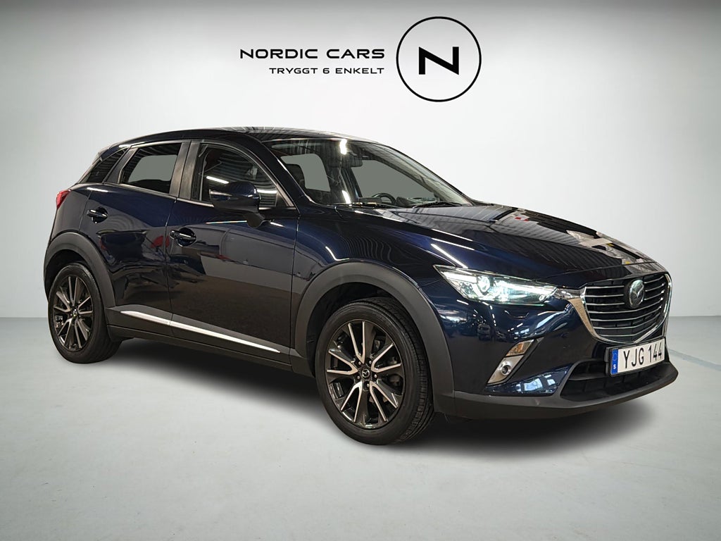 Mazda CX-3 2.0 SKYACTIV-G AWD 150HK Drag HuD Kamera Adaptiv SE UTR
