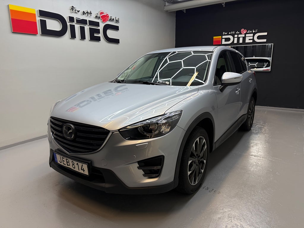 Mazda CX-5 2.5 SKYACTIV-G AWD,Automat Nybesiktigad,dragkrk 14400mi