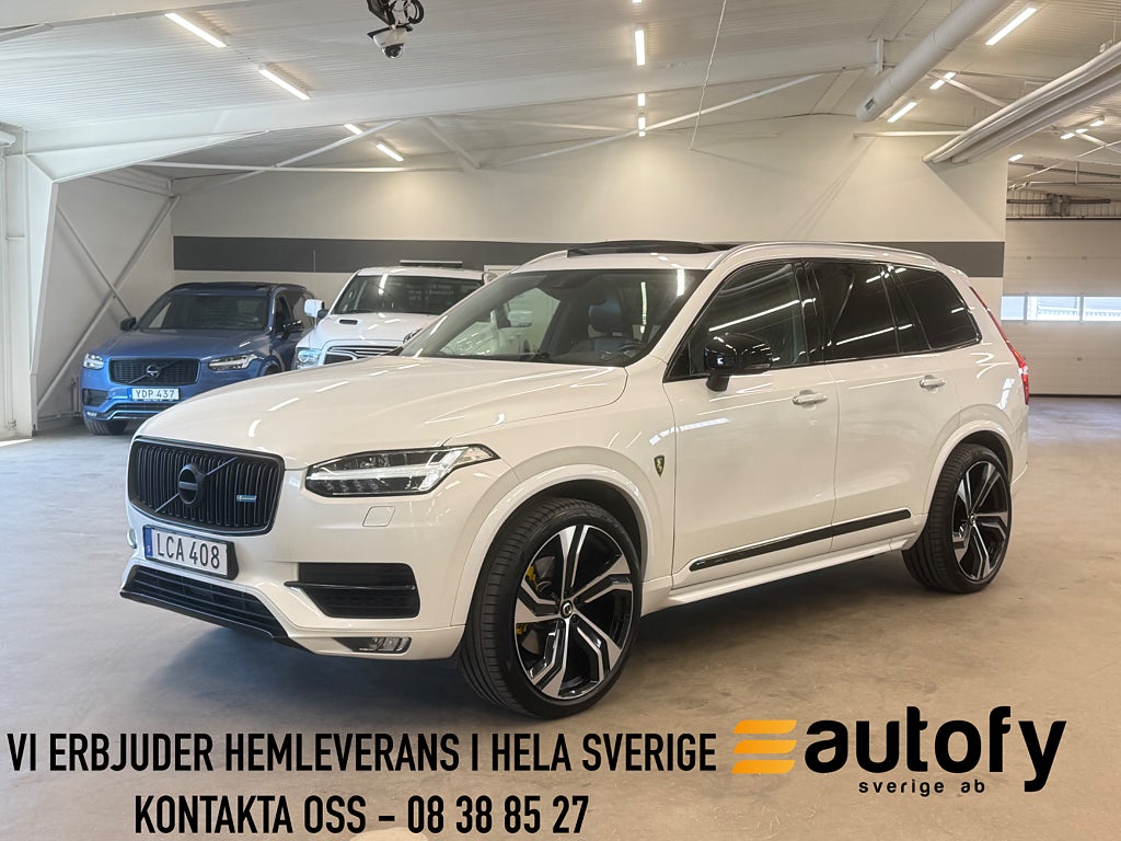 Volvo XC90 D5 AWD INSCRIPTION 7-SITS PANO DRAG SKINN 22-TUM EU6