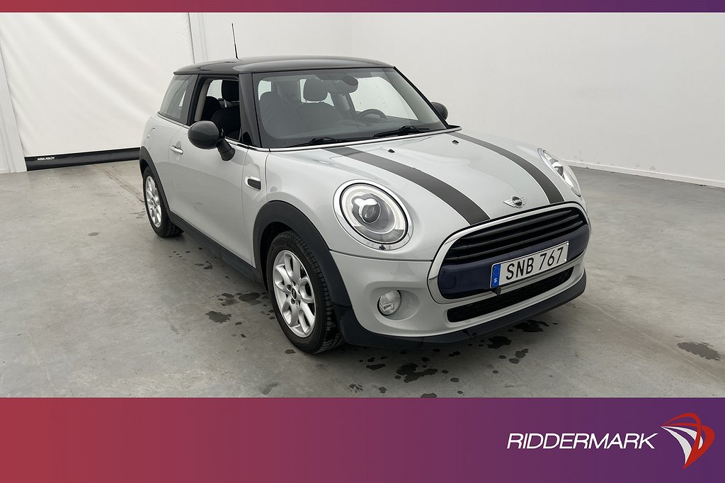 MINI Cooper 3-dörrars 136hk Pepper Värm Sensorer