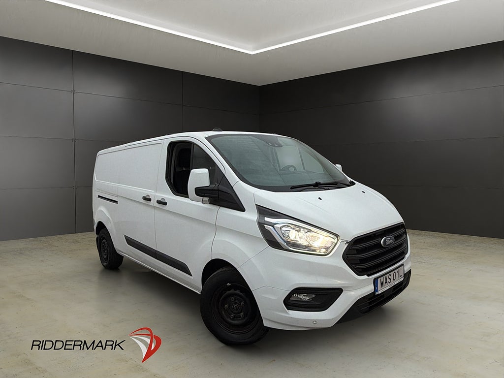Ford Transit Custom L2 Ny-Kamrem Värm V-Inr Drag Kamera Moms