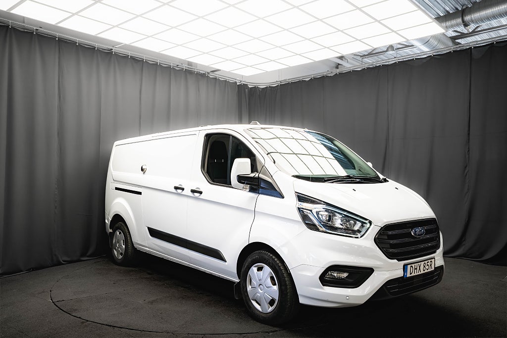 Ford transit Custom 300 LÅNG L2 INREDNING D-VÄRM DRAG KAMERA MOMS