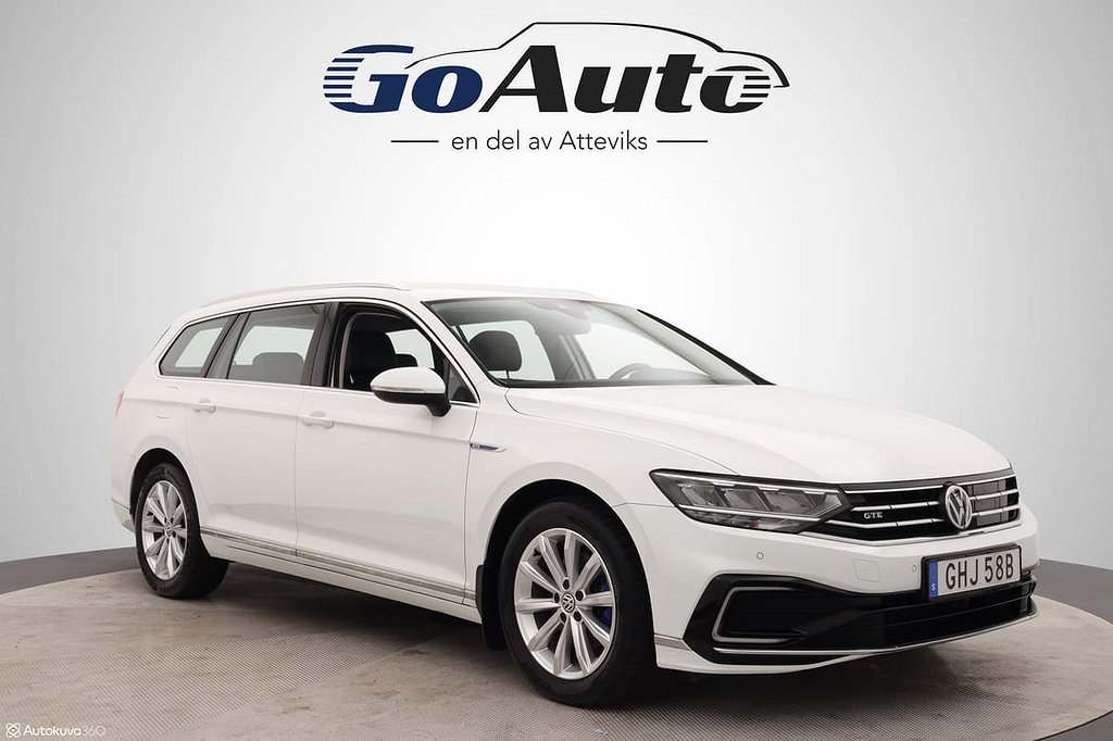 Volkswagen Passat Sportscombi GTE 1.4 TSI DSG 218hk Backkamera Dragkrok