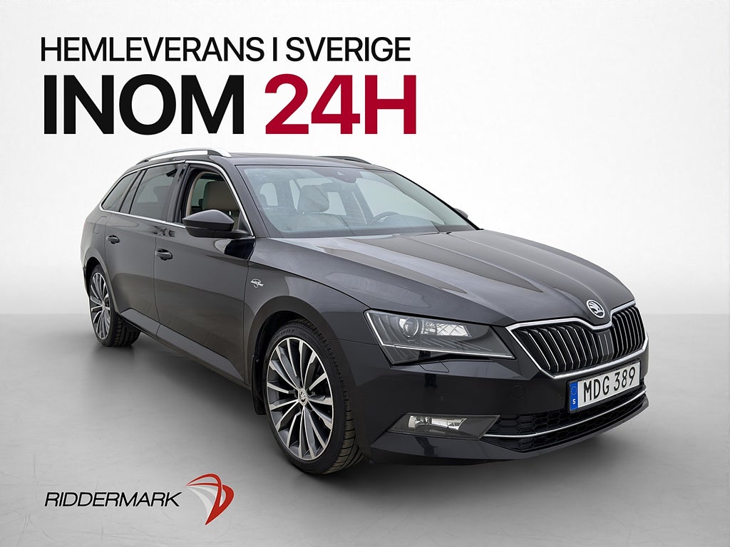 Skoda Superb TDI L&K Pano Canton D-Värmare Navi Elstol Drag