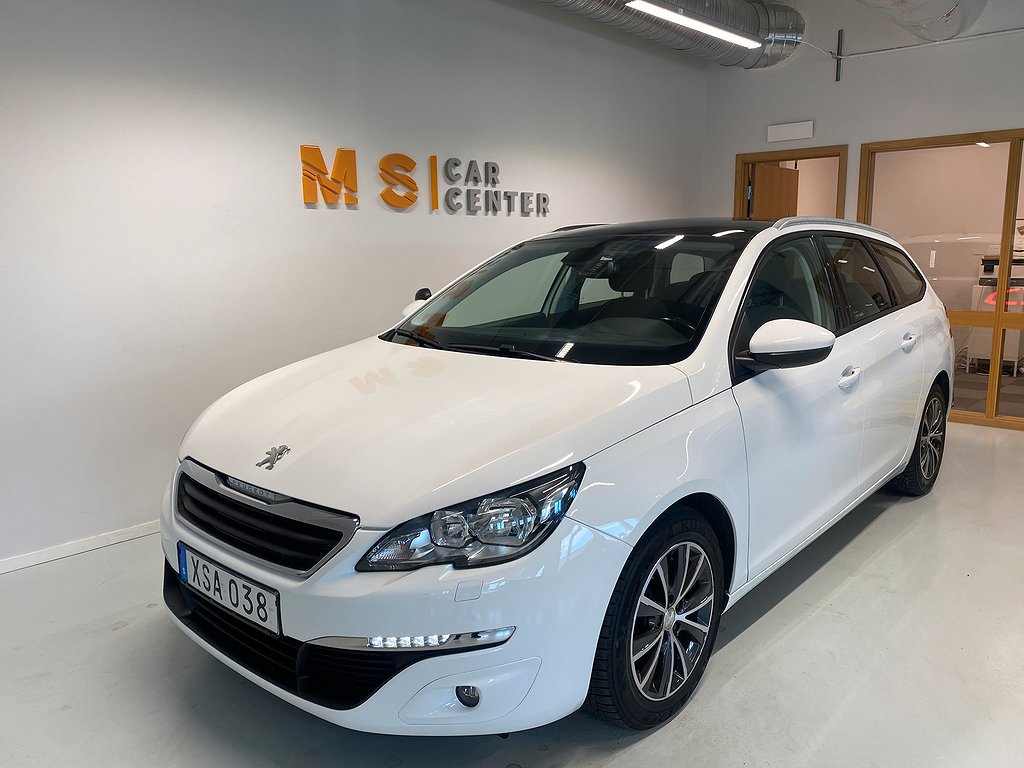 Peugeot 308 SW 1.2e-THP Active Euro6 Pano Navi Lågamil Nybes