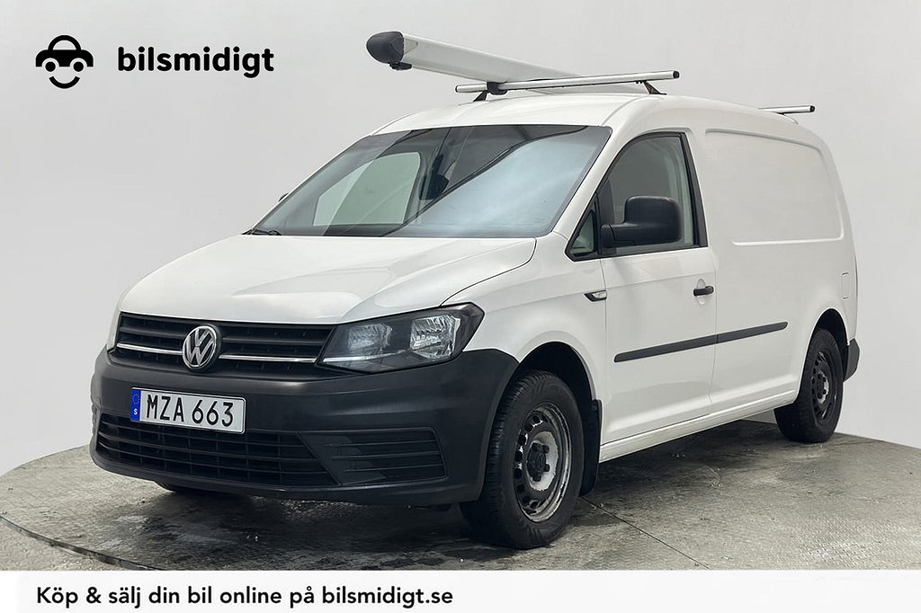 Volkswagen Caddy Maxi 2.0 TDI V-inredd Drag Värmare Moms