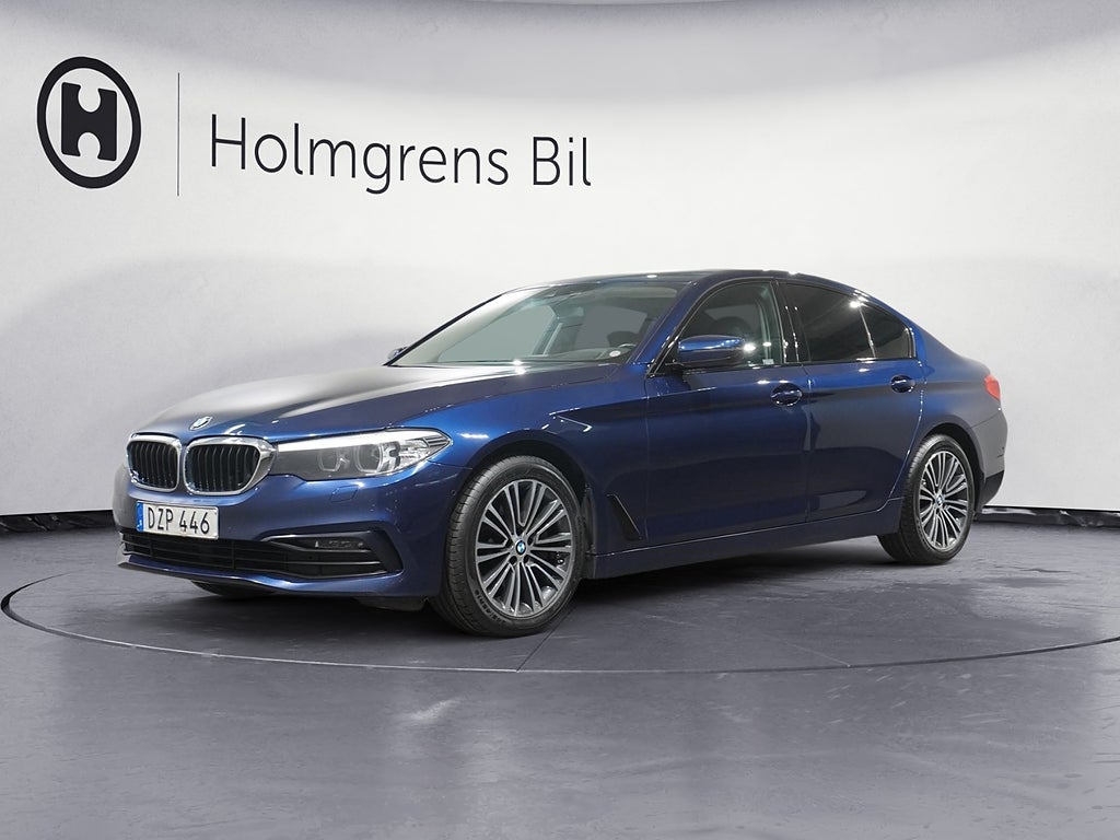 BMW 530 i Sedan 3,65% ränta Sport Line Aut Drag Läder HiFi HUD