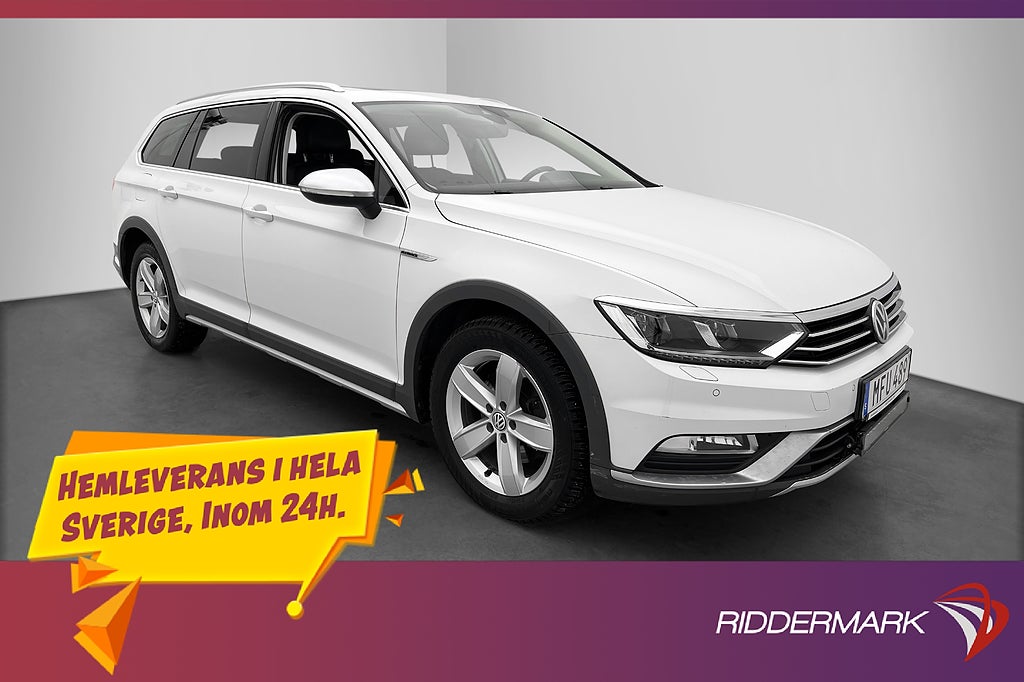 Volkswagen Passat 190hk 4M Pano Värm Cockpit Drag