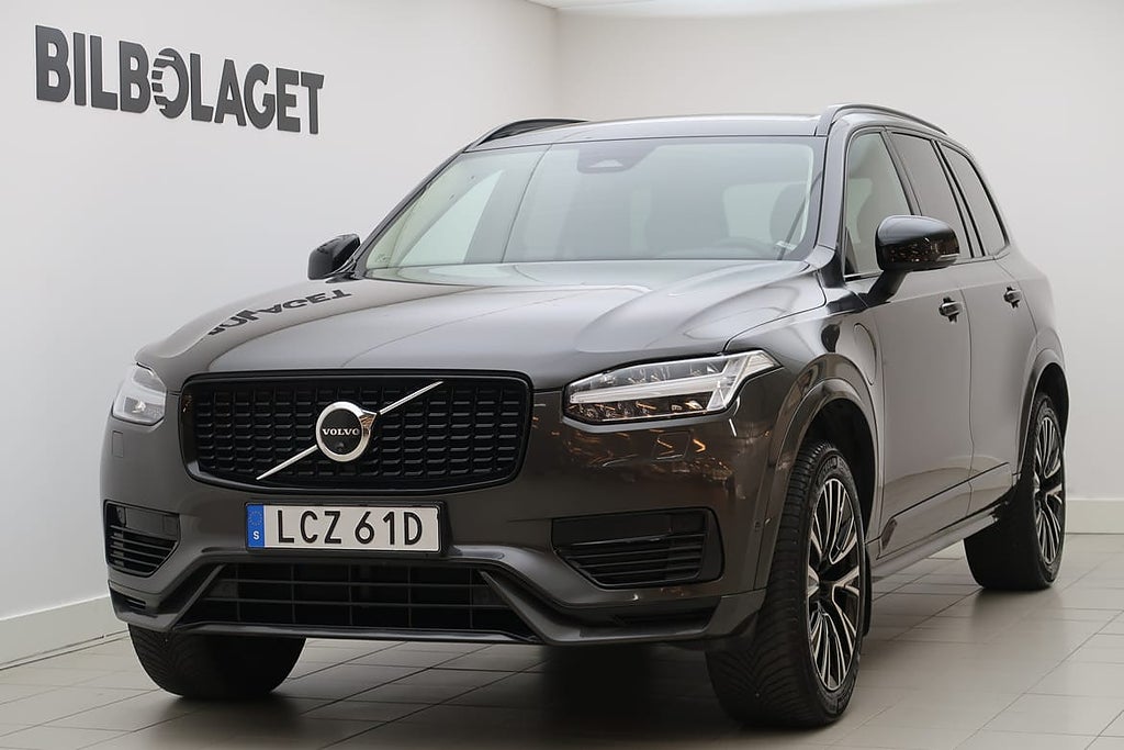 Volvo XC90 7 Säten Recharge T8 Plus Dark R-design Nav/drag/360-kam...