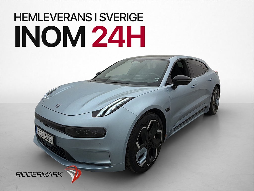 Zeekr 001 100 kWh 544hk AWD Pano 360° HUD CarPlay