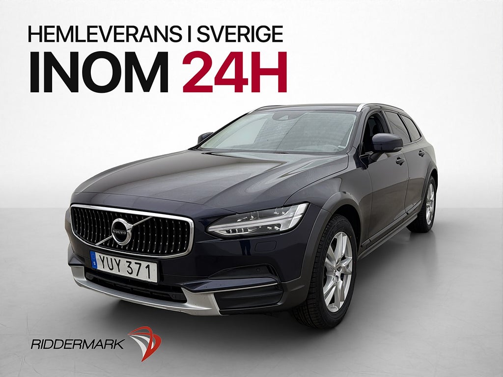 Volvo V90 Cross Country D4 AWD Pro Värmare VOC Navi Dragkrok