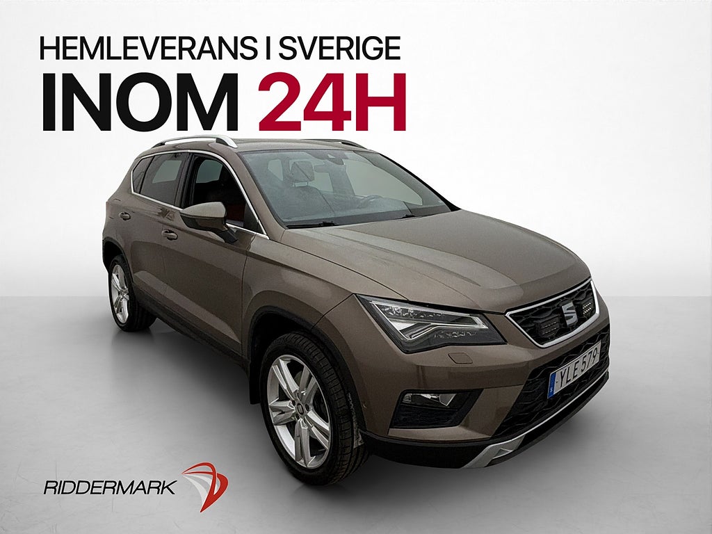 Seat Ateca 1.4 EcoTSI 4D 150hk Xcellence Pano Kam Värm Drag