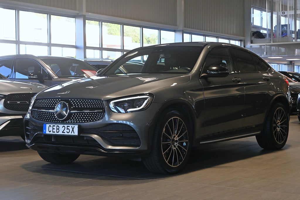 Mercedes-Benz GLC 220 d Coupé 4M AMG Premium Night Burmester Drag  