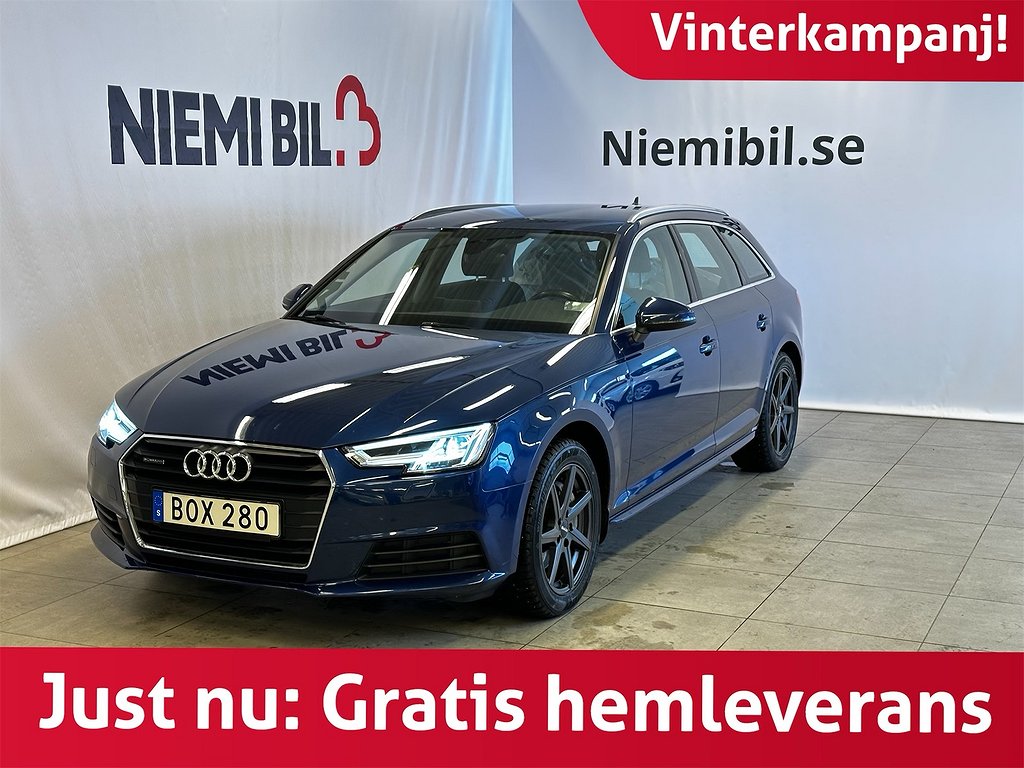 Audi A4 2.0 TDI quattro 190hk Drag/Sensorer/SoV/D-värmare