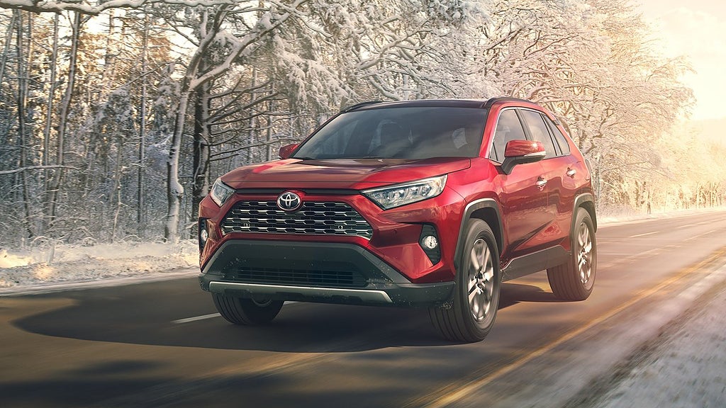 Ulf Kristersson kör bland annat en Toyota Rav4. Foto: Toyota