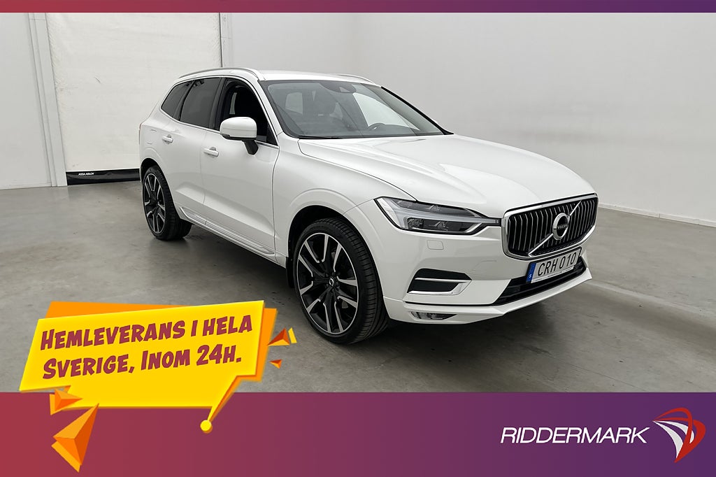 Volvo XC60 T5 AWD 250hk Inscription Skinn Värmare VOC Drag