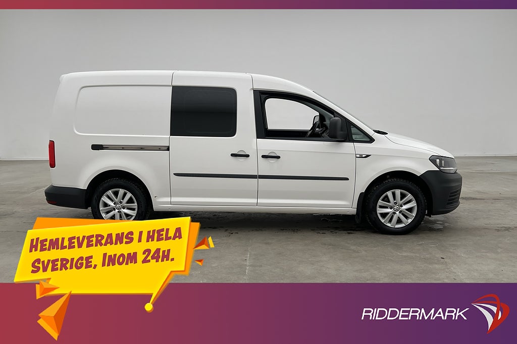 Volkswagen Caddy Maxi 2.0 TDI Värmare B-Kamera Drag Navi