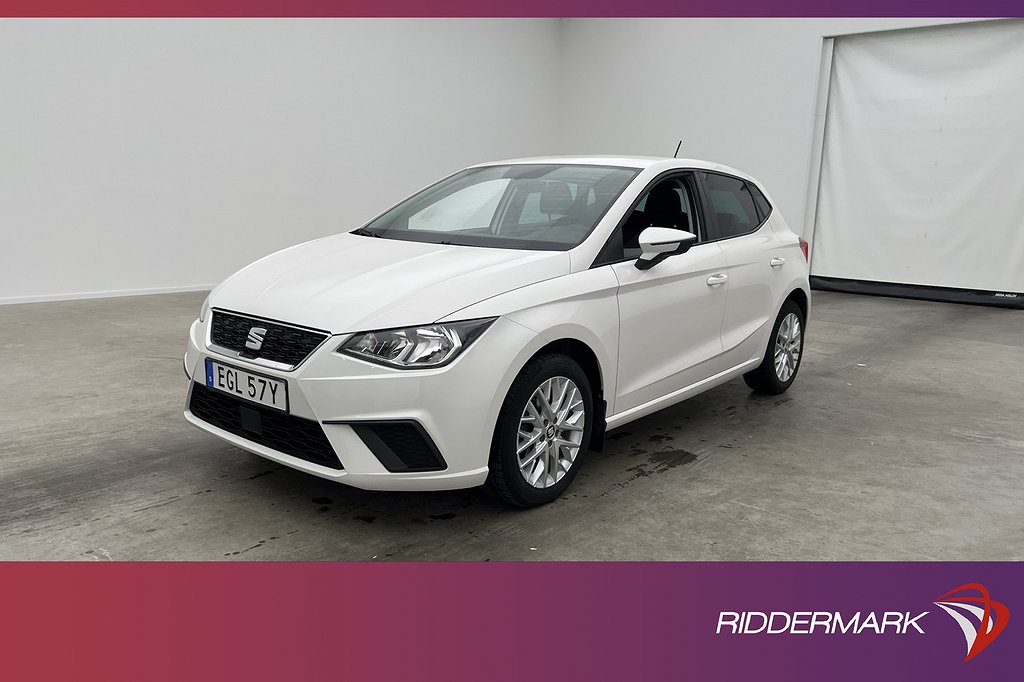 Seat Ibiza 1.0 MPI 80hk Style CarPlay Farthållare 0,54l/mil