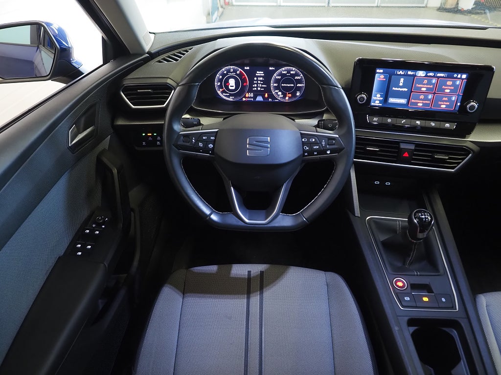 Seat Leon 1,0 TSI 110hk 5d Style Pluspaket Komfortpaket Cockpit