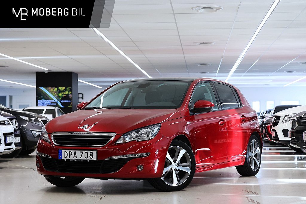 Peugeot 308 1.2 130hk Style Pano B-kamera Navi