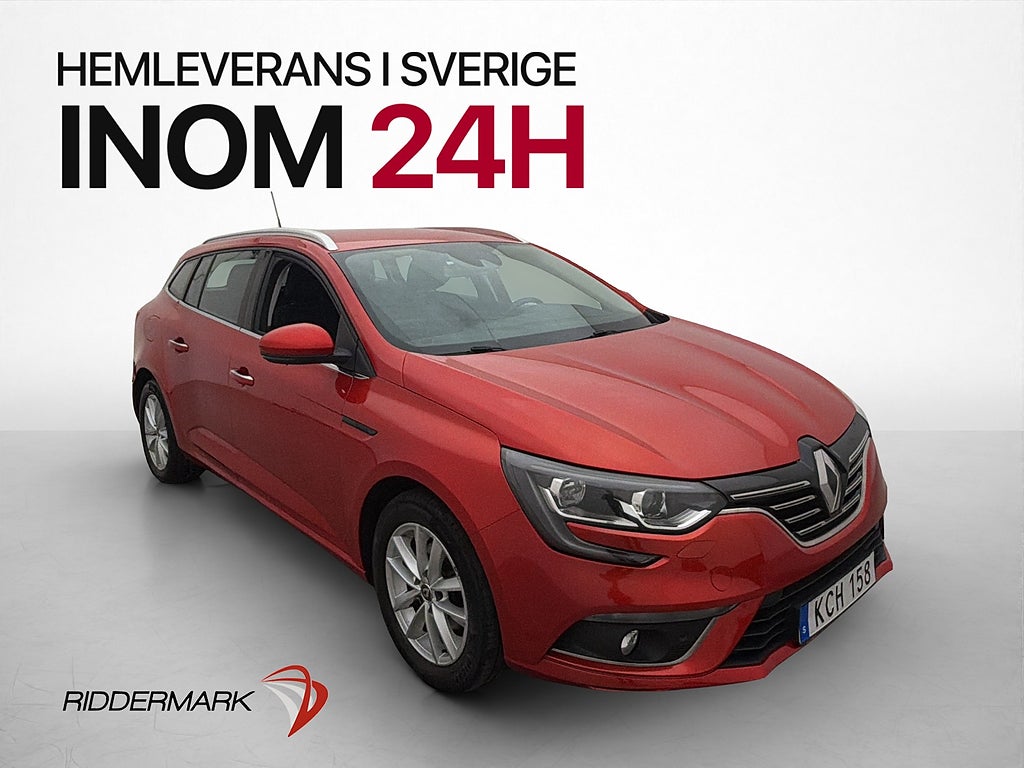 Renault Mégane Sport Tourer 1.2 TCe 132hk Dragkrok Navi
