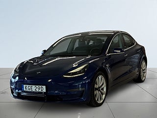 Tesla Model 3 Long Range AWD Panorama Navi B-kamera Rattvärme S&V