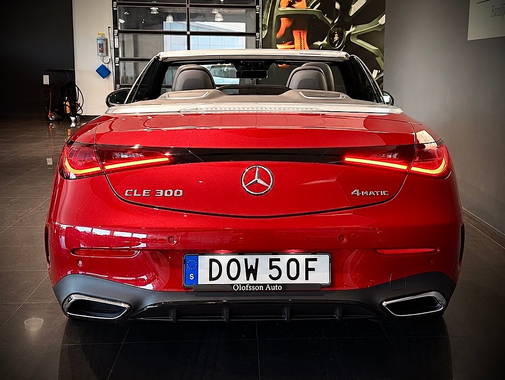 Mercedes-Benz CLE 300 4MATIC Cabriolet AMG Premium Plus Nightpackage - bild 6