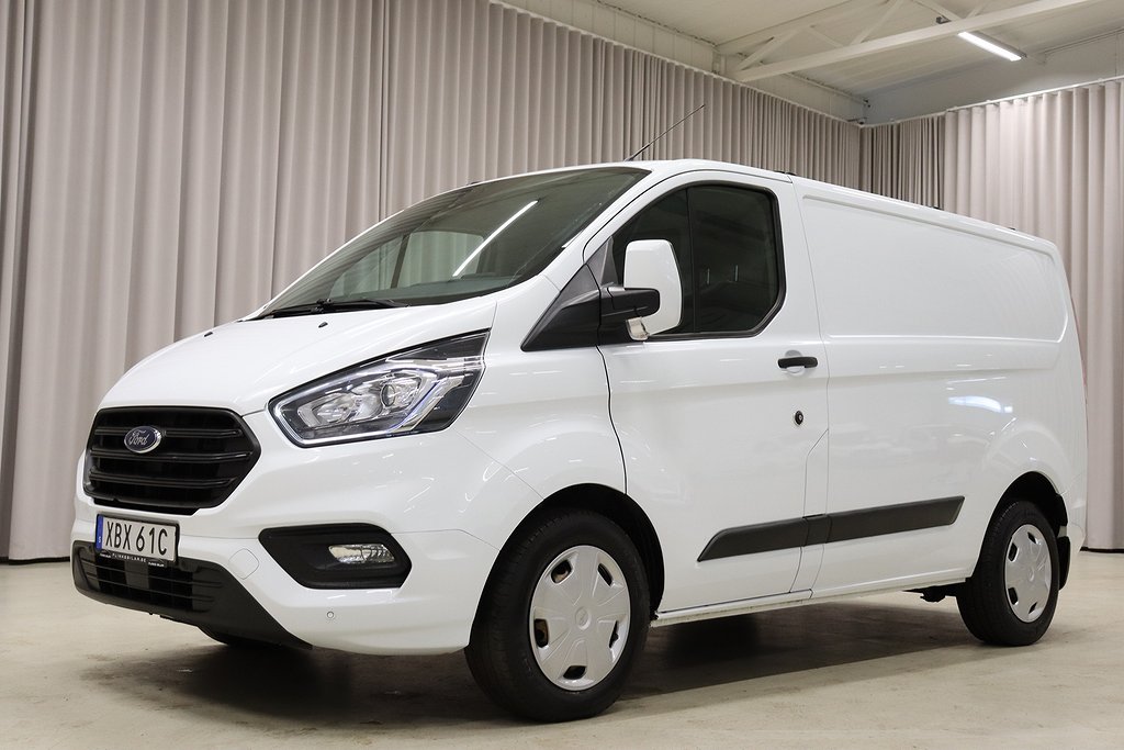 Ford Transit Custom Automat Drag Värmare Backkamera Momsbil