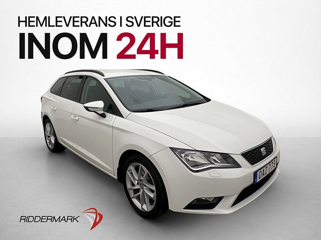 Seat Leon ST 1.6 TDI 4Drive Style Drag M/K-Värm Farthållare