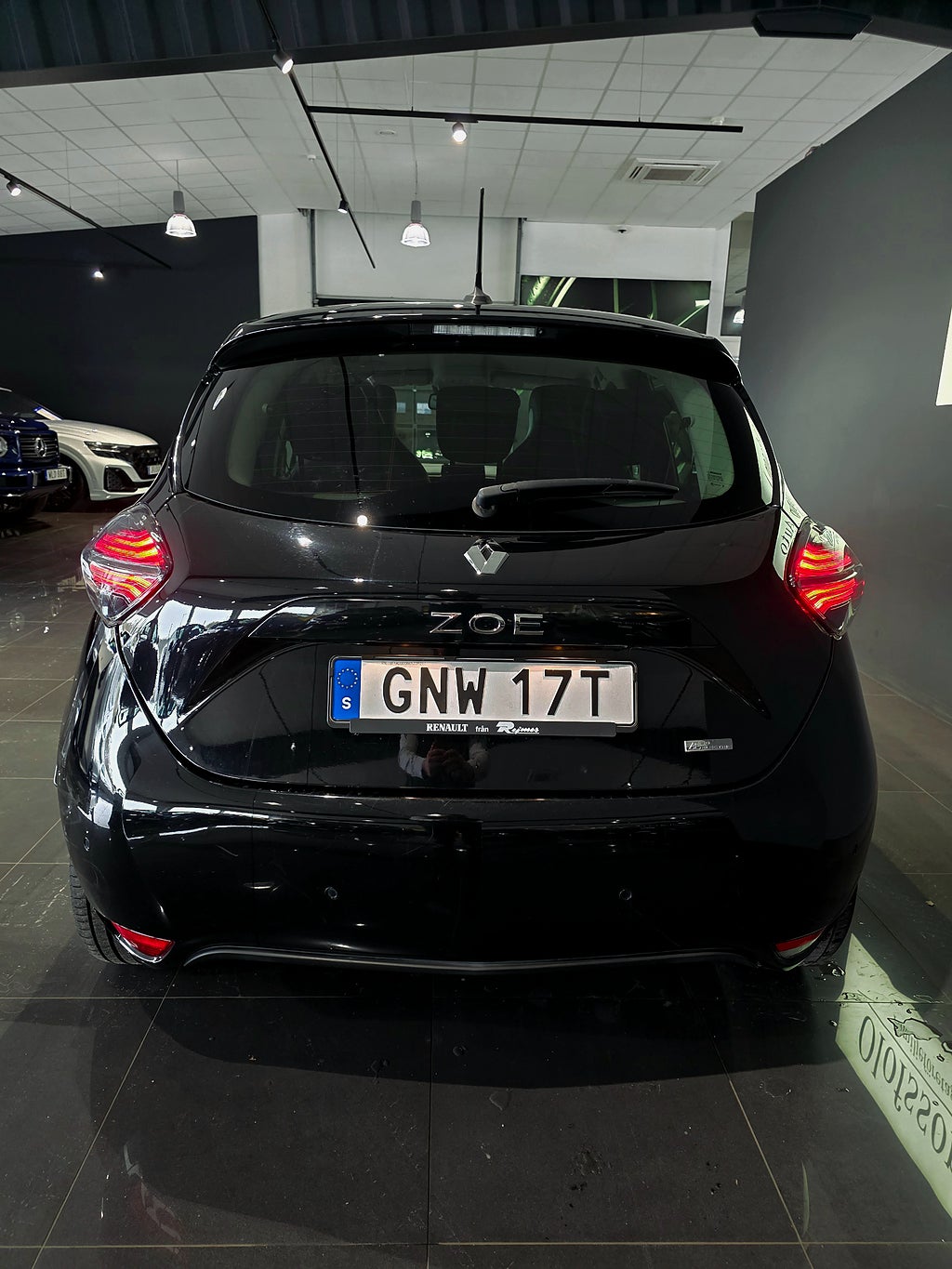 Renault Zoe R135 52 kWh 136hk 2020 Friköpt batteri - bild 7