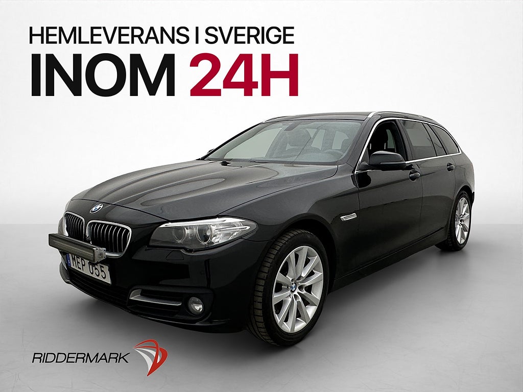 BMW 530 d xDrive 258hk H/K Skinn Drag Elstolar