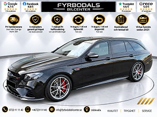 Mercedes-Benz E63 S AMG T 4MATIC+ BRABUS STEG-3 850HK SVENSKSÅLD AKRAPOVIC UNI 2018, bild 1 av 38