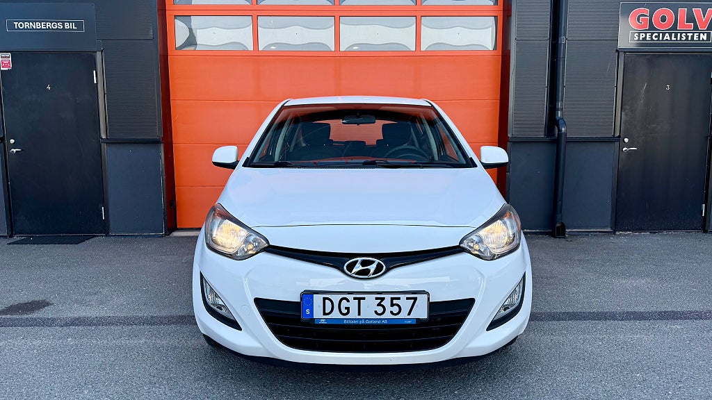Hyundai i20 5-d 1.2 Select | 1 ägare | Gotlandskörd