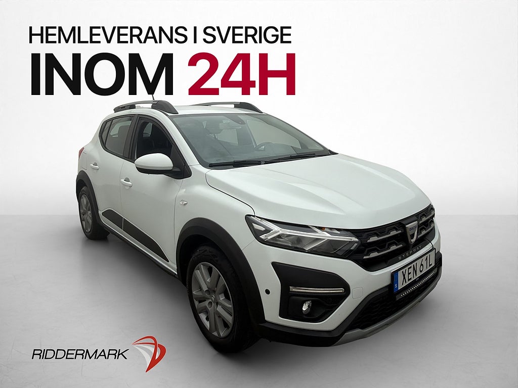 Dacia Sandero Stepway 1.0 TCe 91hk Navi Kamera P-sensor