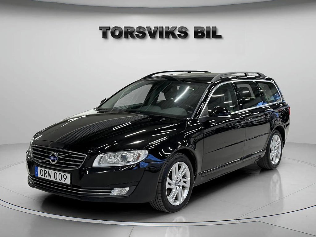 Volvo V70 D4 Momentum Dragkrok 2 Ägare Ny servad Välvårdad