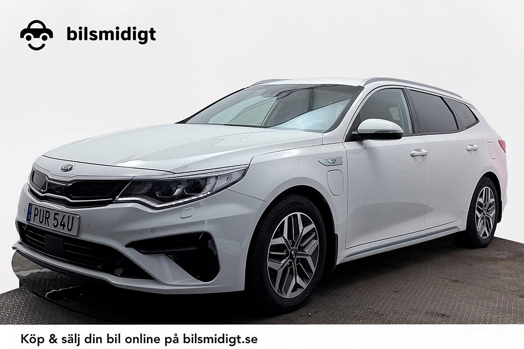 Kia Optima SW Plug-in Advance+ Drag Läder Kamera H/K Stolsminne 205hk