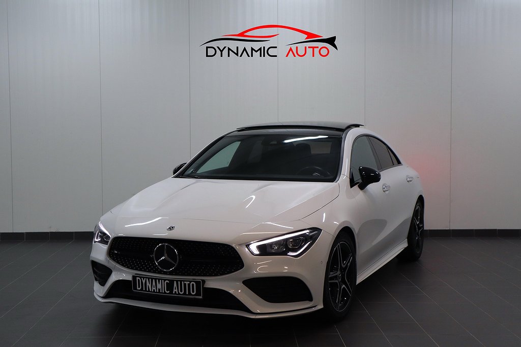 Mercedes-Benz CLA 200 AMG 163hk Panorama-Belysning-Premium