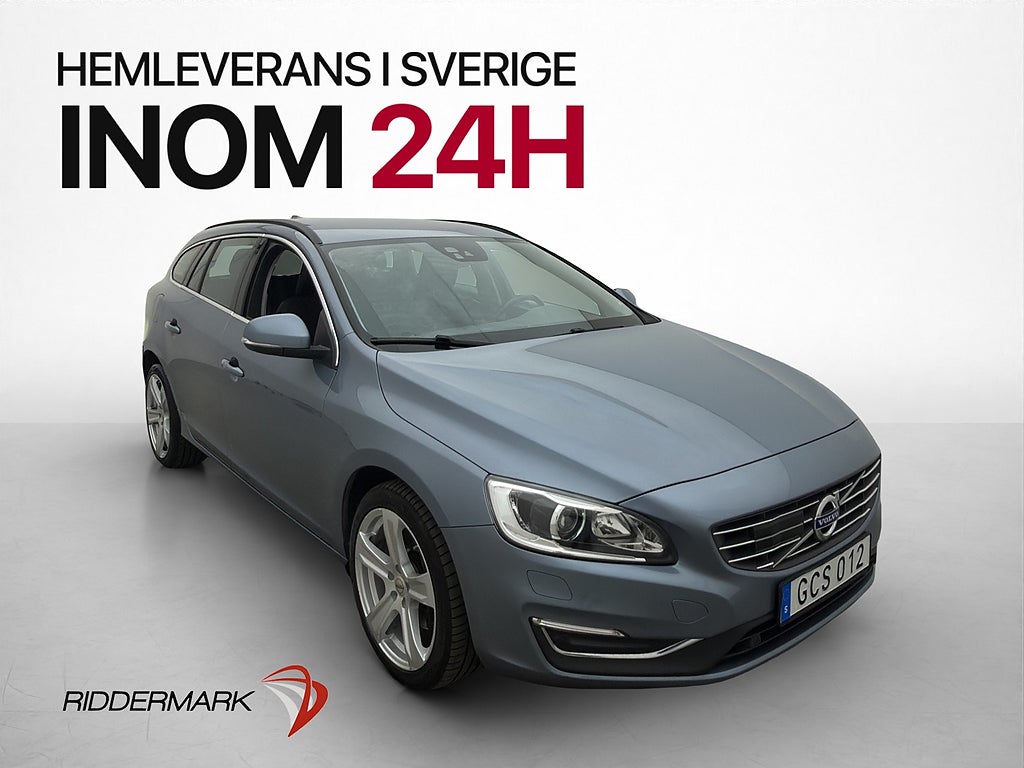 Volvo V60 D4 AWD Classic VOC Värmare Navi P-Sensorer Drag