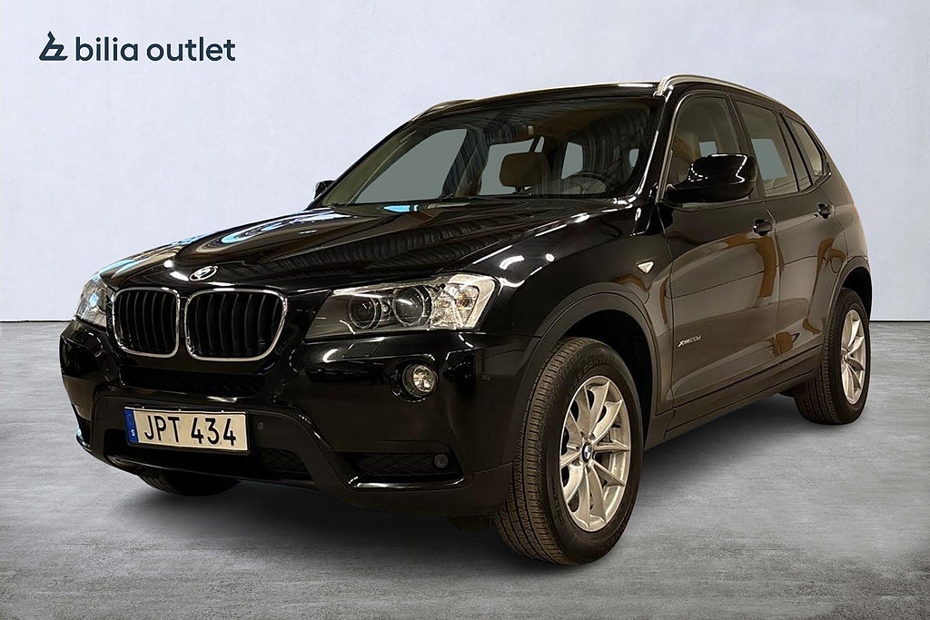 BMW X3 xDrive20d Navigation Keyless Backkamera Skinn