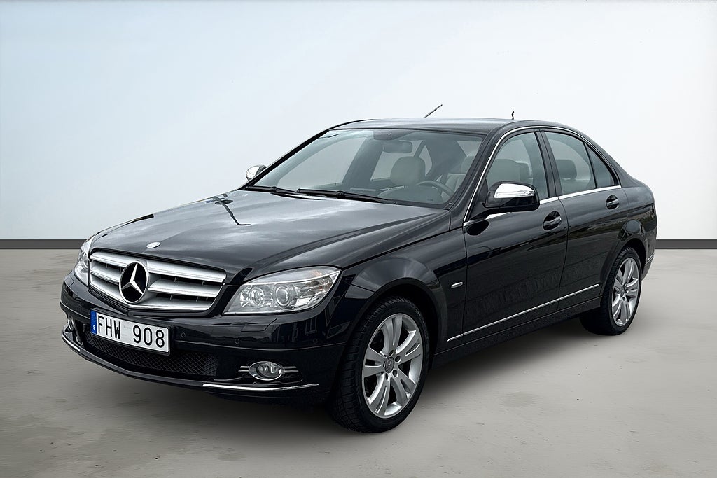 Mercedes-Benz C 280 V6 Skinnklädsel GPS Stora Skärm / Harman Kardon