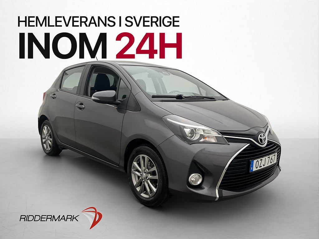 Toyota Yaris 1.33 Dual VVT-i Active M/K-Värmare Kamera