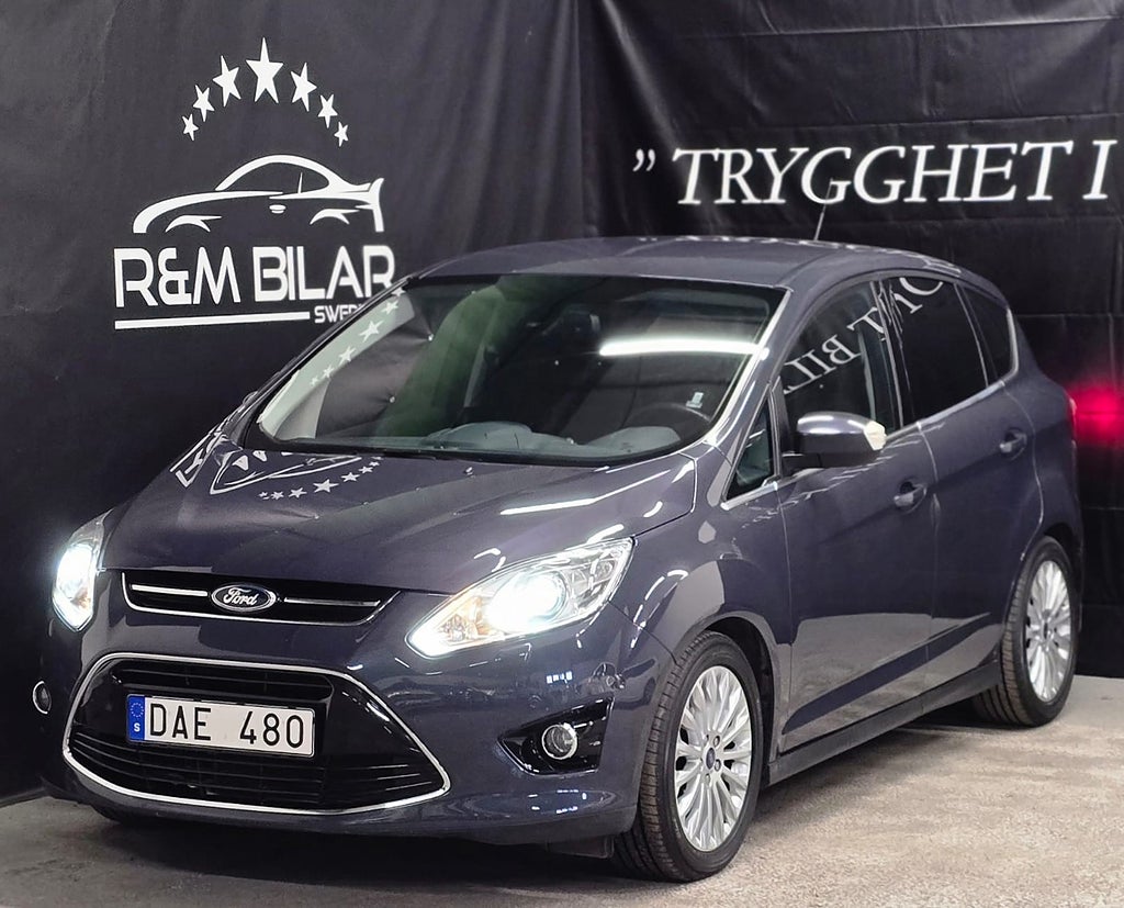 Ford C-Max 1-ägare, Drag, P-sens, Blå-tand, Ny Kamrem/Bes/Serv!!!