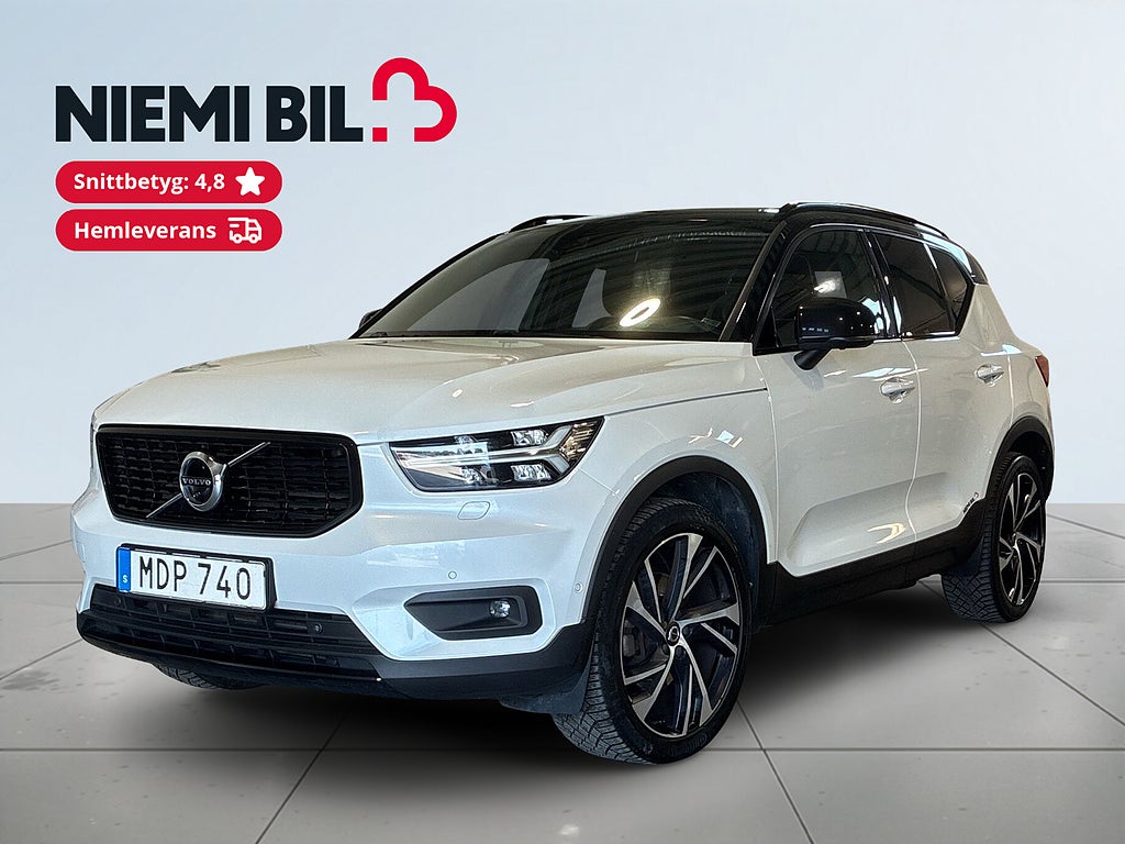 Volvo XC40 D4 AWD Aut R-Design Drag 360-kamera Pano Värmare H/K