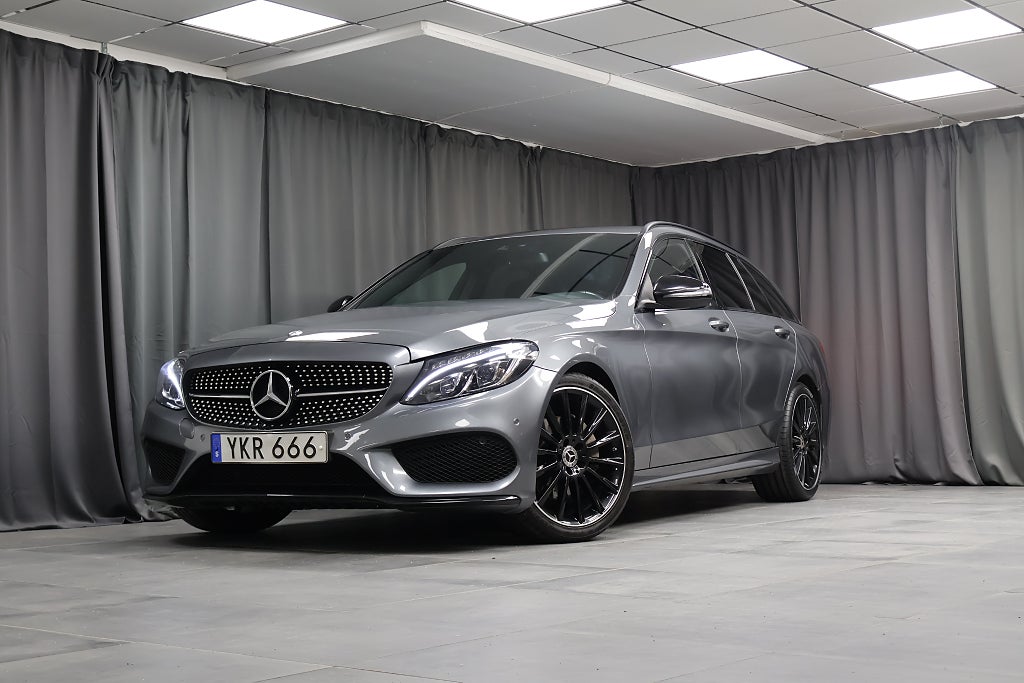 Mercedes-Benz C 220 d AMG Line Multi Beam Nightpackage Akustikrutor 