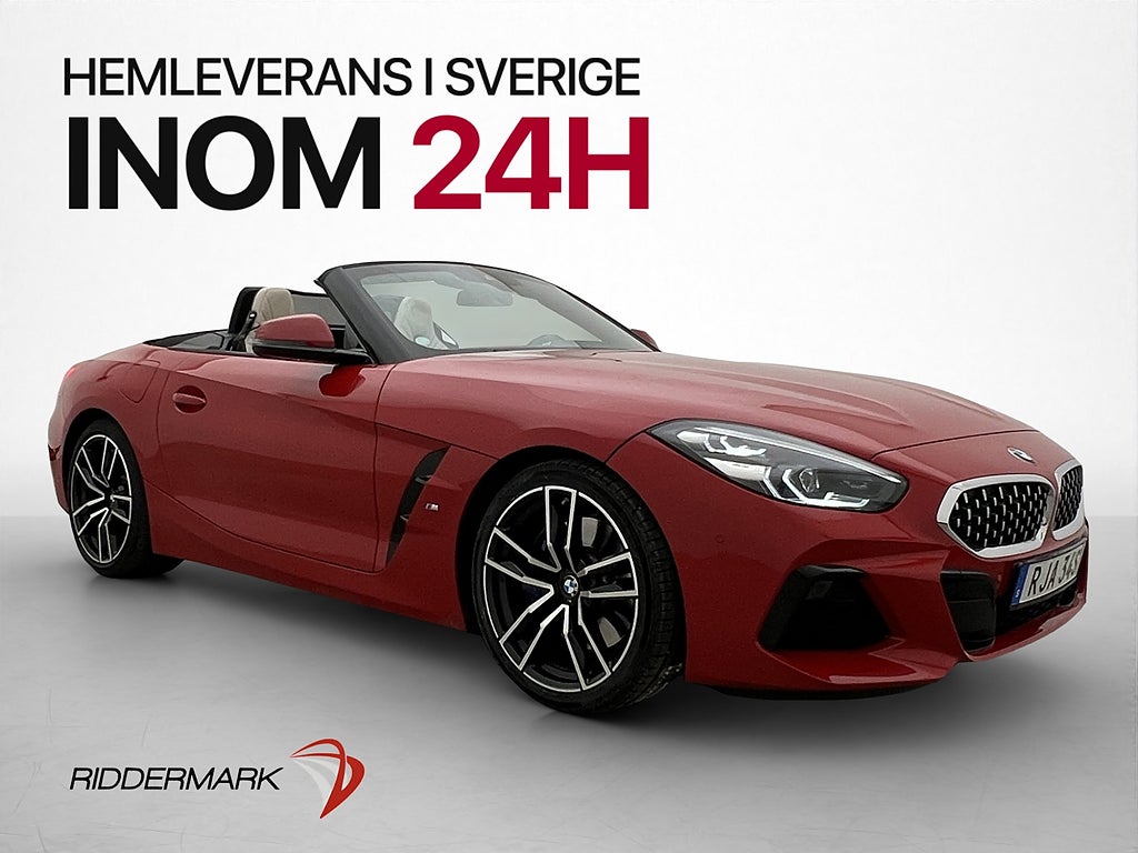 BMW Z4 sDrive30i 258hk M-Sport Innovation H/K Kamera HUD
